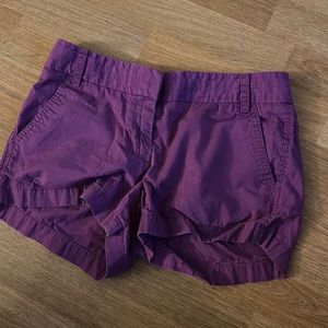 Purple J Crew chinos
